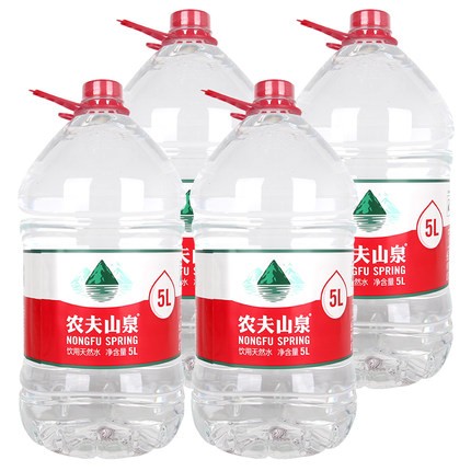 农夫山泉饮用天然水5L*4桶/箱取自中国八大水源地大桶优质天然水图2