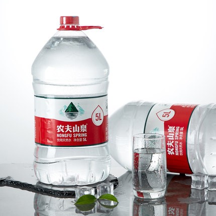 农夫山泉饮用天然水5L*4桶/箱取自中国八大水源地大桶优质天然水图3