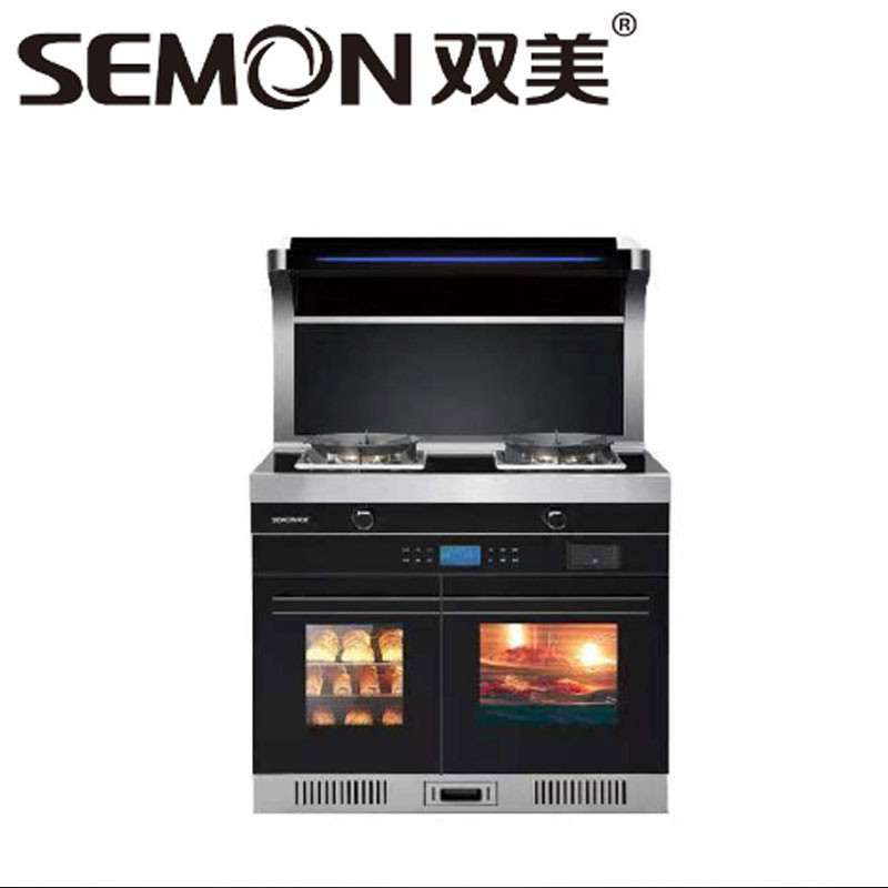 SEMON双美JZT-37ZKF智能厨房电器灶具集成灶(蒸箱 烤箱 消毒 一体机)图2