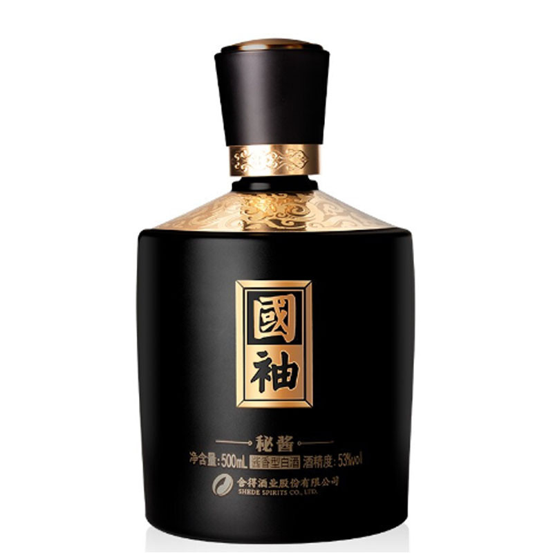 舍得酒业股份 国袖 秘酱 酱香型白酒 53%vol 500ml/瓶 单瓶礼盒装(箱规:6瓶/箱)图1