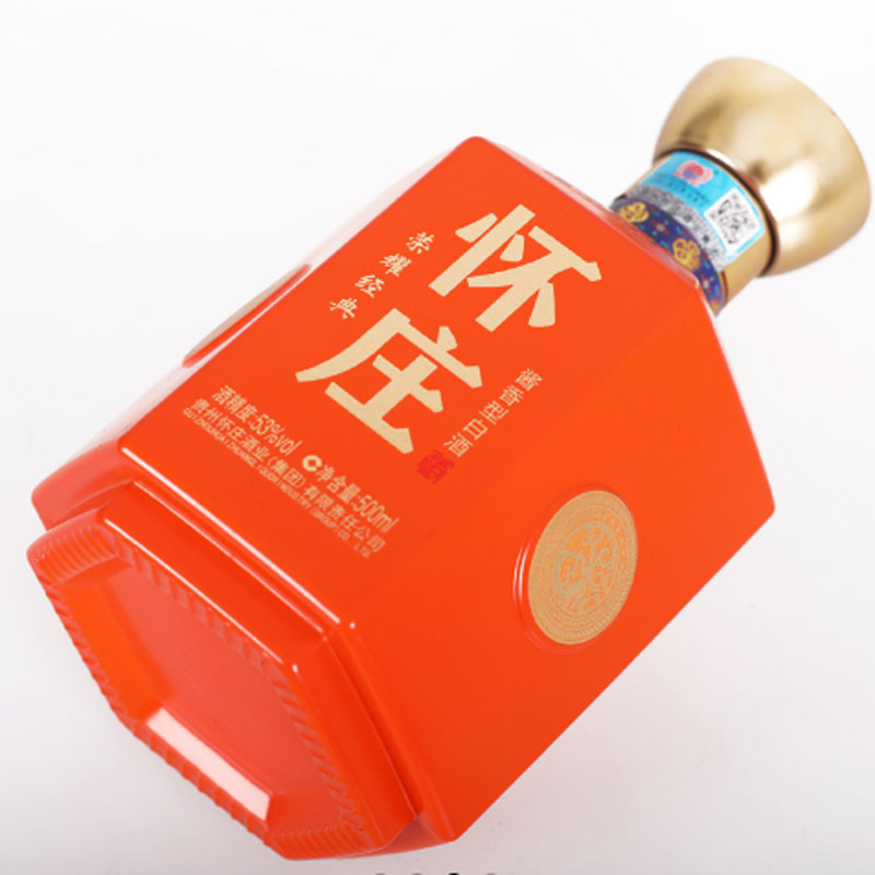 怀庄 荣耀经典酱香型白酒 53%vol/瓶 500ml/瓶 单瓶礼盒装(箱规:6瓶/箱)图2