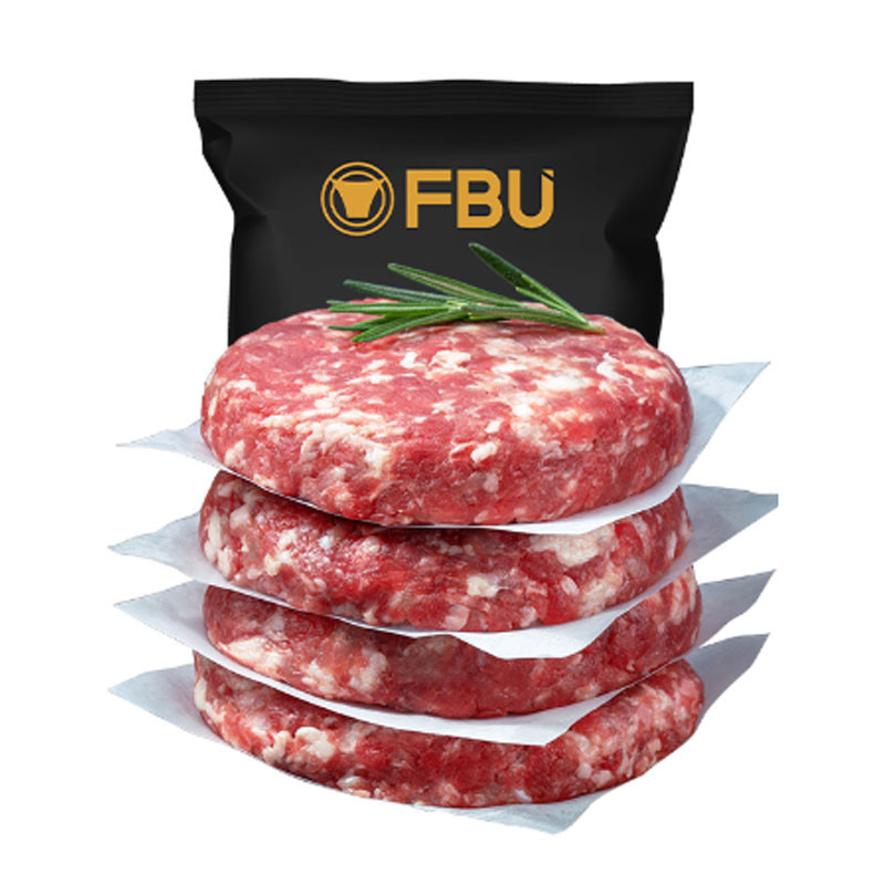 FBU牛排保鲜局安格斯纯牛肉饼800g(10个装)图3