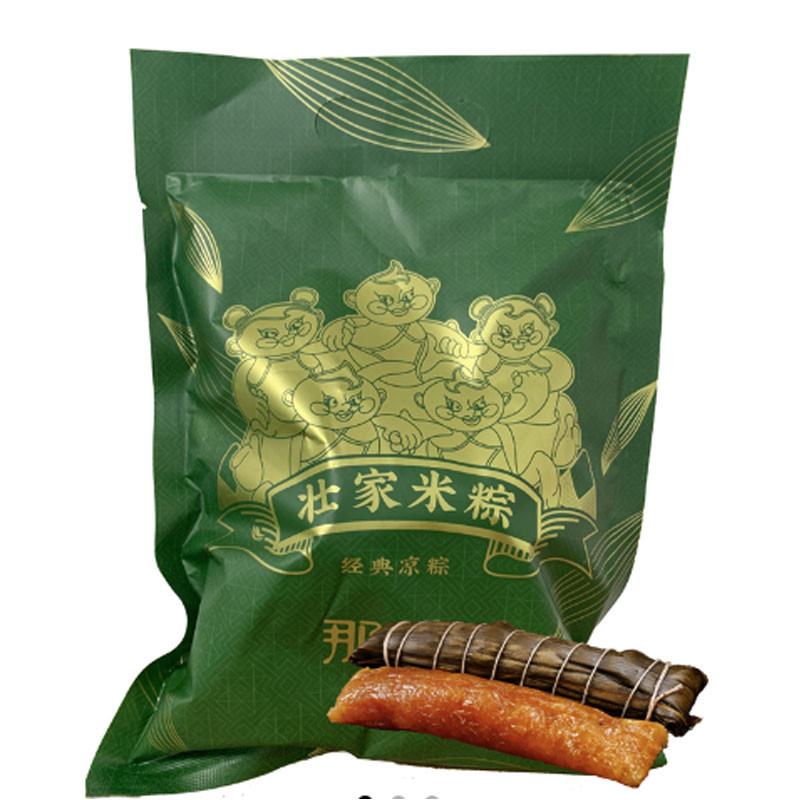 那礼粽子长条凉粽(600g)100g*3条*2袋【图3