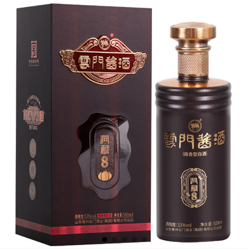 云门酱酒 洞藏8 酱香型白酒 53%vol 500ml/瓶 单瓶礼盒装(箱规:6瓶/箱)图4